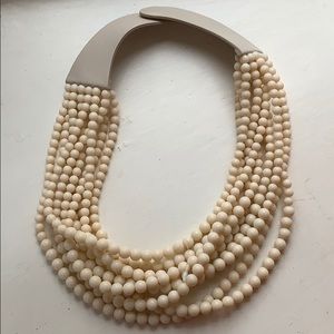 Fairchild Baldwin ivory/tan necklace
